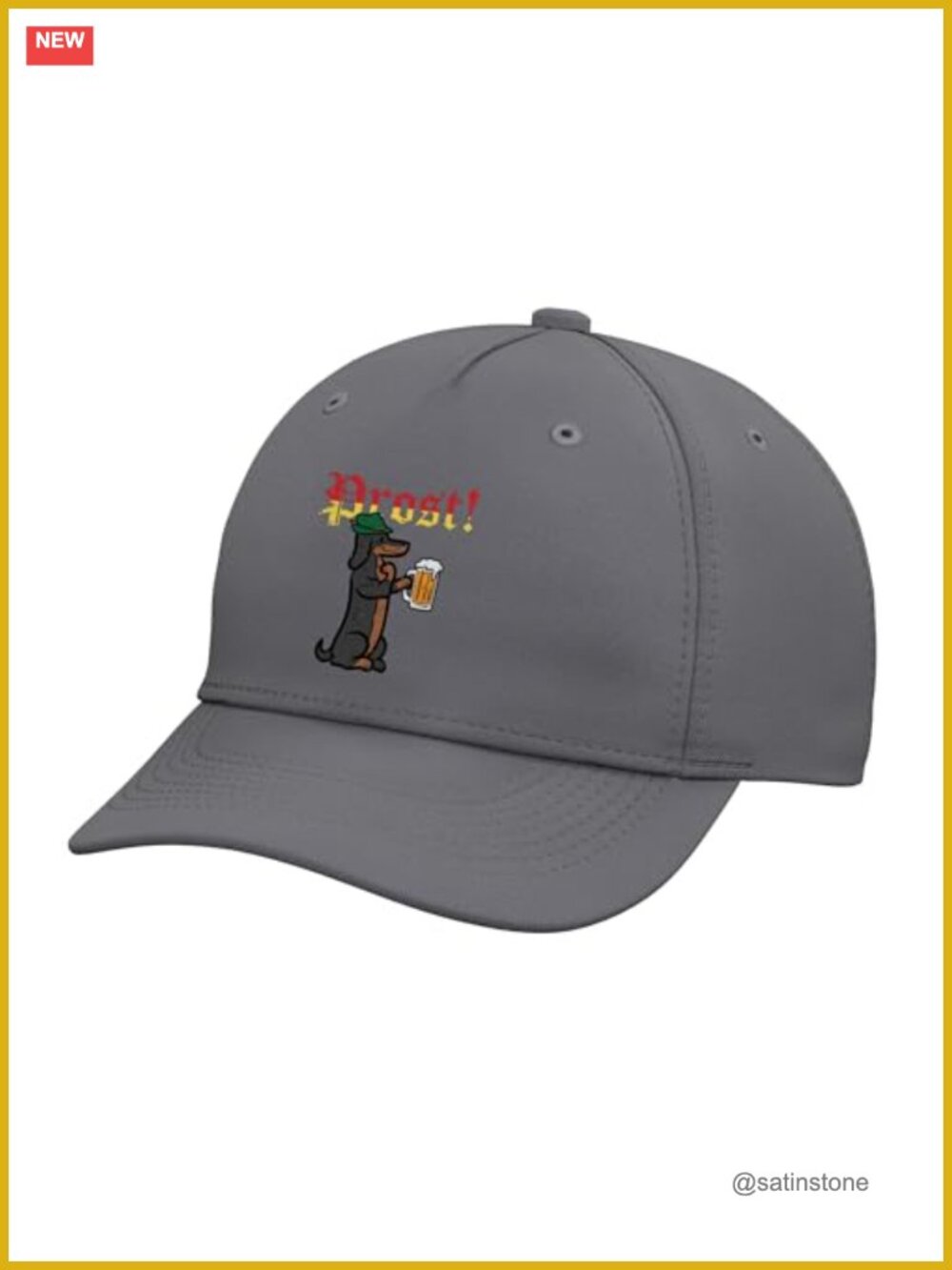 Oktoberfest Wiener Dog Prost Baseball Hat Adjustable Costume Unisex